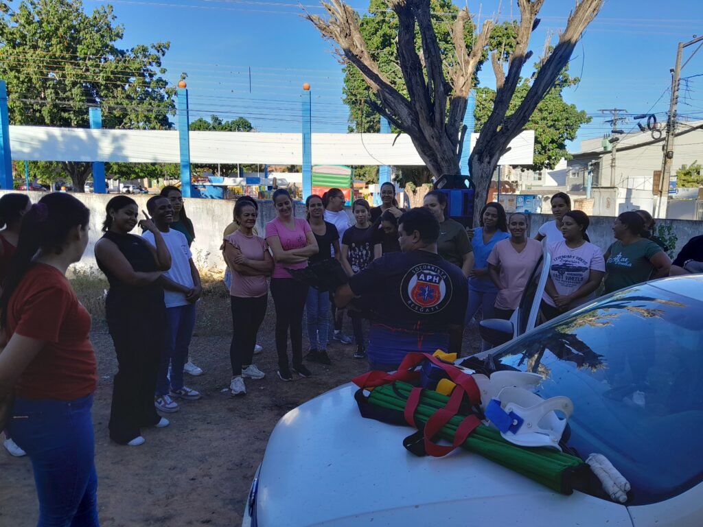 Cláudio Caires, instrutor da Caires Emergência & Treinamentos.