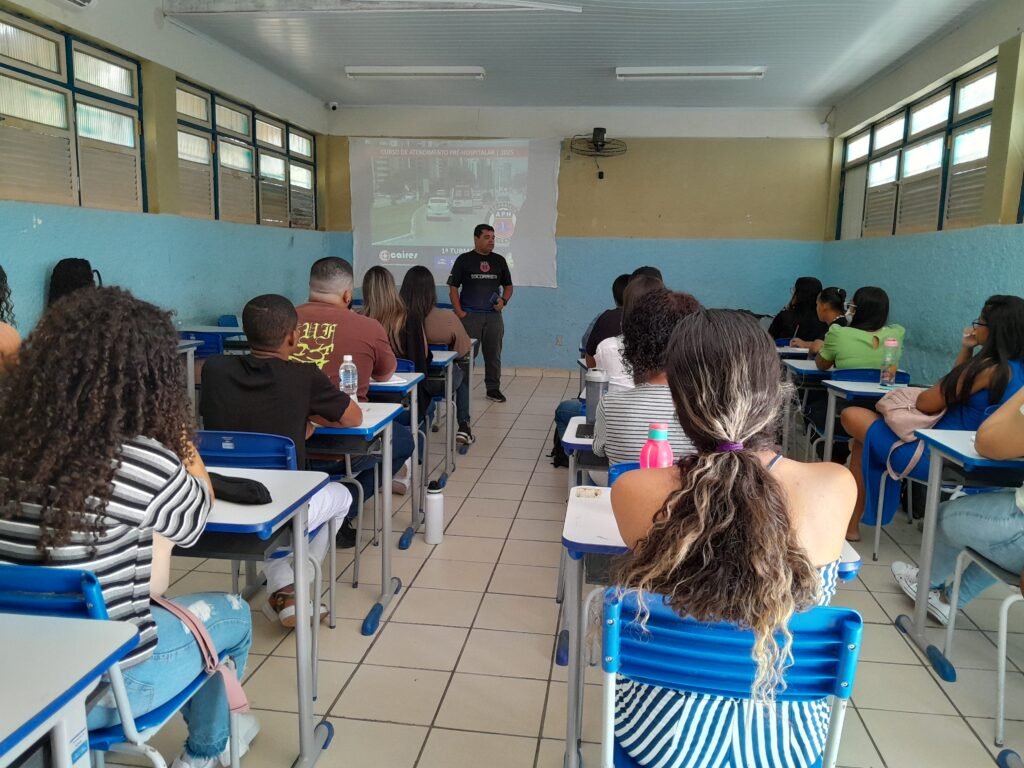 1ª Turma do Curso de Atendimento Pré-Hospitalar em Seabra.